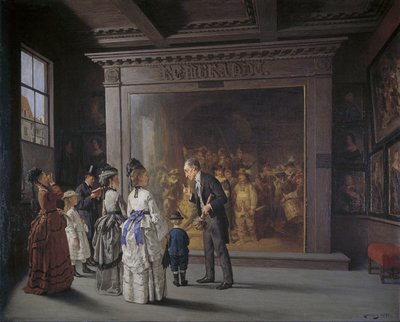 Visitors Before Rembrandt